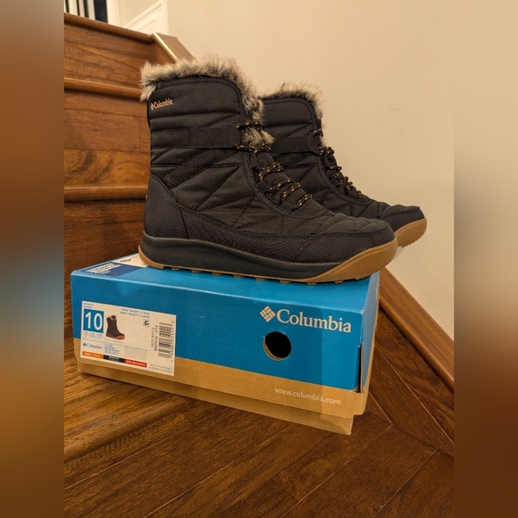Columbia Women's Minx Shorty IV Winter Boots Black Size 10 Wide NEW - Picture 9 of 14